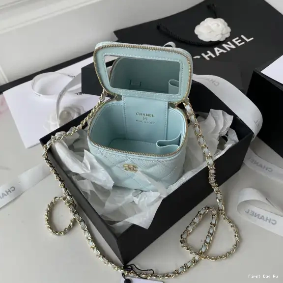 First Bag Ru VANITY CHANEL CHAIN SMALL WITH 0626